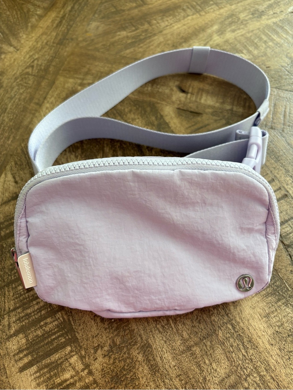 lululemon belt bag gorgeous pastel lavender